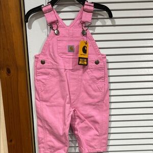 Carhartt Kids Bright Pink Overalls
